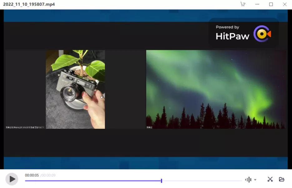 HitPaw Screen Recorder 줌 화상회의 실시간 화면