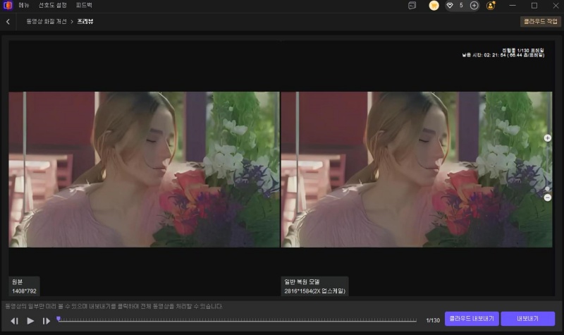 hitpaw vikpea portrait restoration model preview