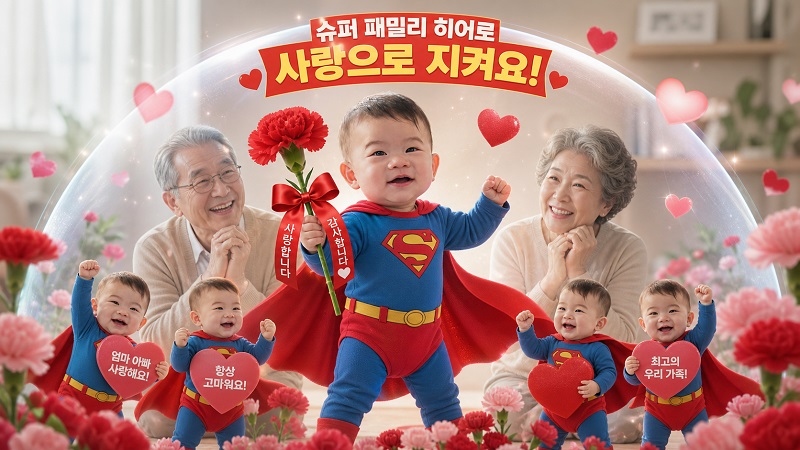AI 카네이션 이미지 생성 호과