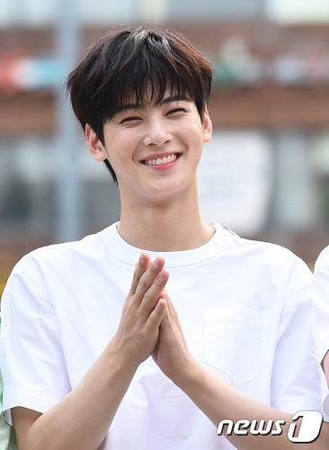 차은우 어린시절 복원 사진