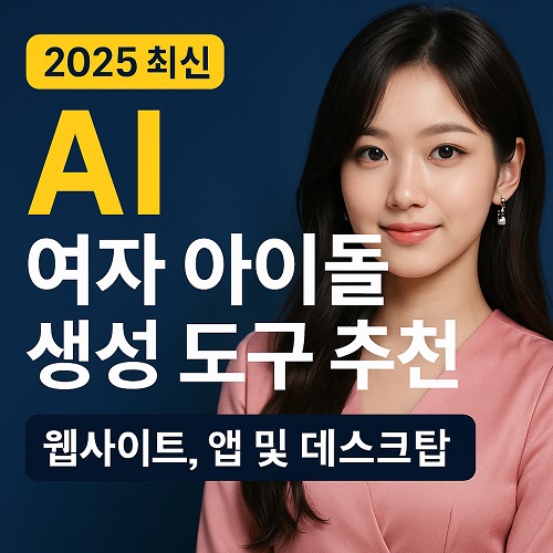 AI 여돌 생성 예시