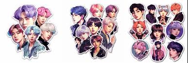 BTS AI-generated art