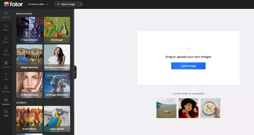 Fotor to ai 지우개