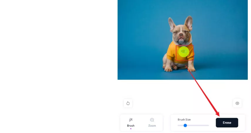 Fotor to ai 지우개