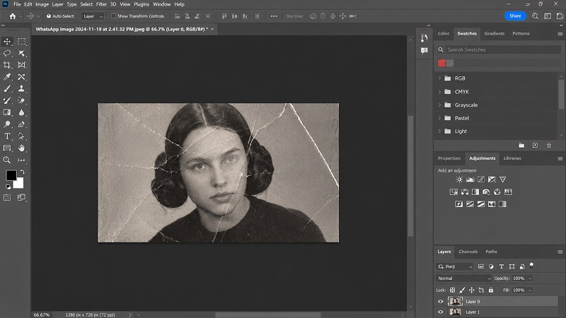 adobe photoshop old photo restorer 
