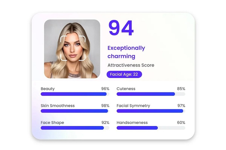 Fotor Pretty Scale AI (AI Face Analyzer)