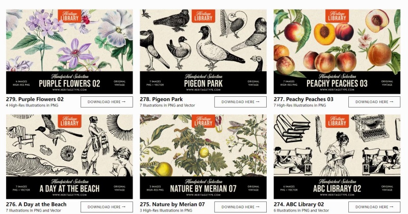 Free Vintage Illustrations