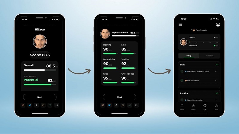 looksmaxxing AI Face Rating App