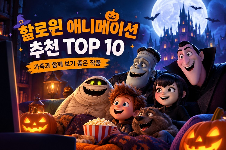 할로윈 시즌에 보기 좋은 애니메이션