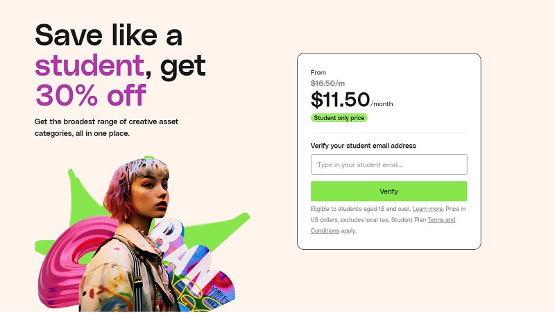 Envato AI 비디오 화질 강화