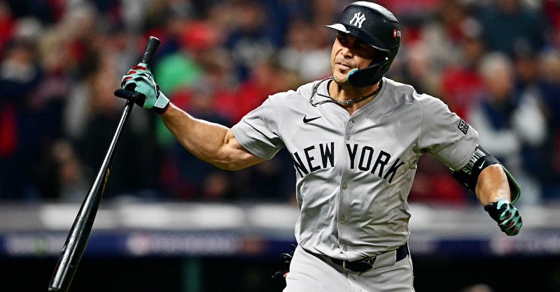 Giancarlo Stanton 타격 장면