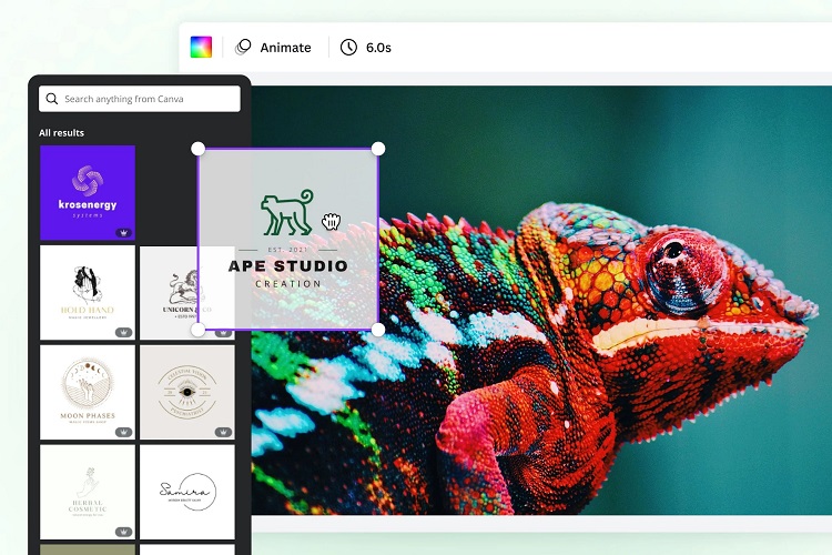 Canva 워터마크 예시