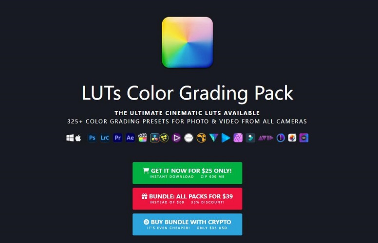 Color Grading Central 무료 LUT