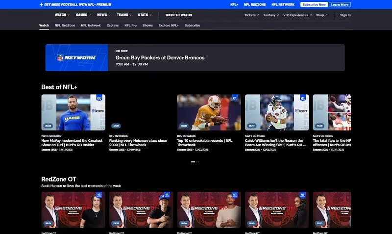 NFL+ / NFL Game Pass