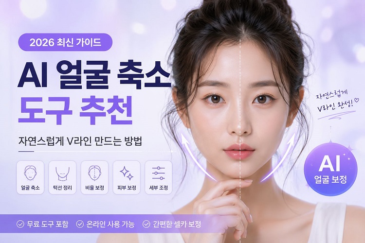 AI 얼굴 보정 기술