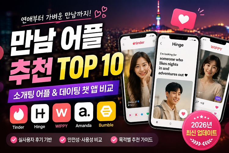 만남 어플 추천
