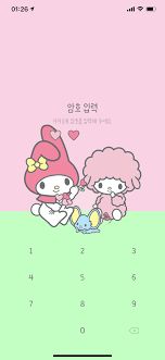 마이멜로디 카톡 테마