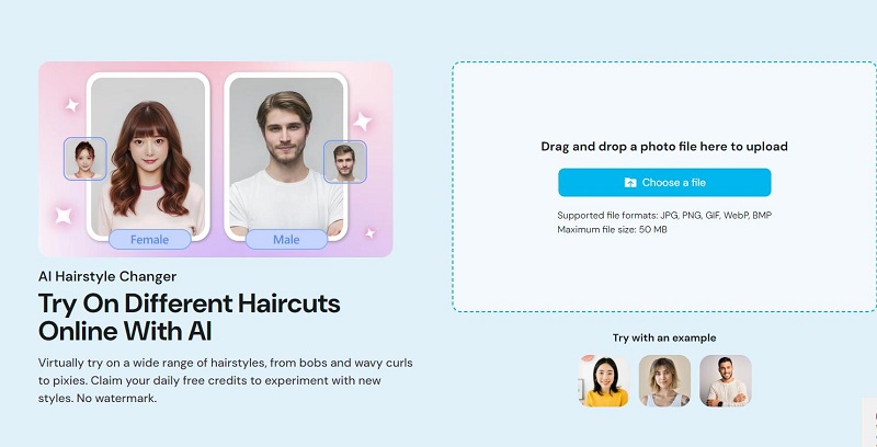 YouCam Makeup 무료 AI 헤어스타일 추천