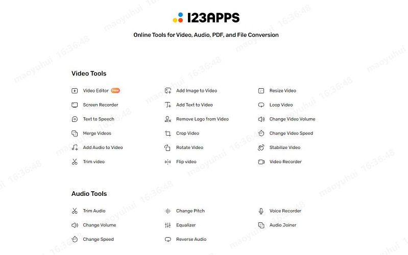 123apps의 Online Audio Cutter