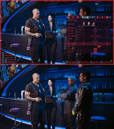NPC와 함께 나이트 시티 대작 촬영 in Cyberpunk 2077